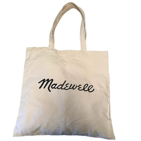 Madewell “Do Well” Canvas Tote Bag - Picture 2 of 4